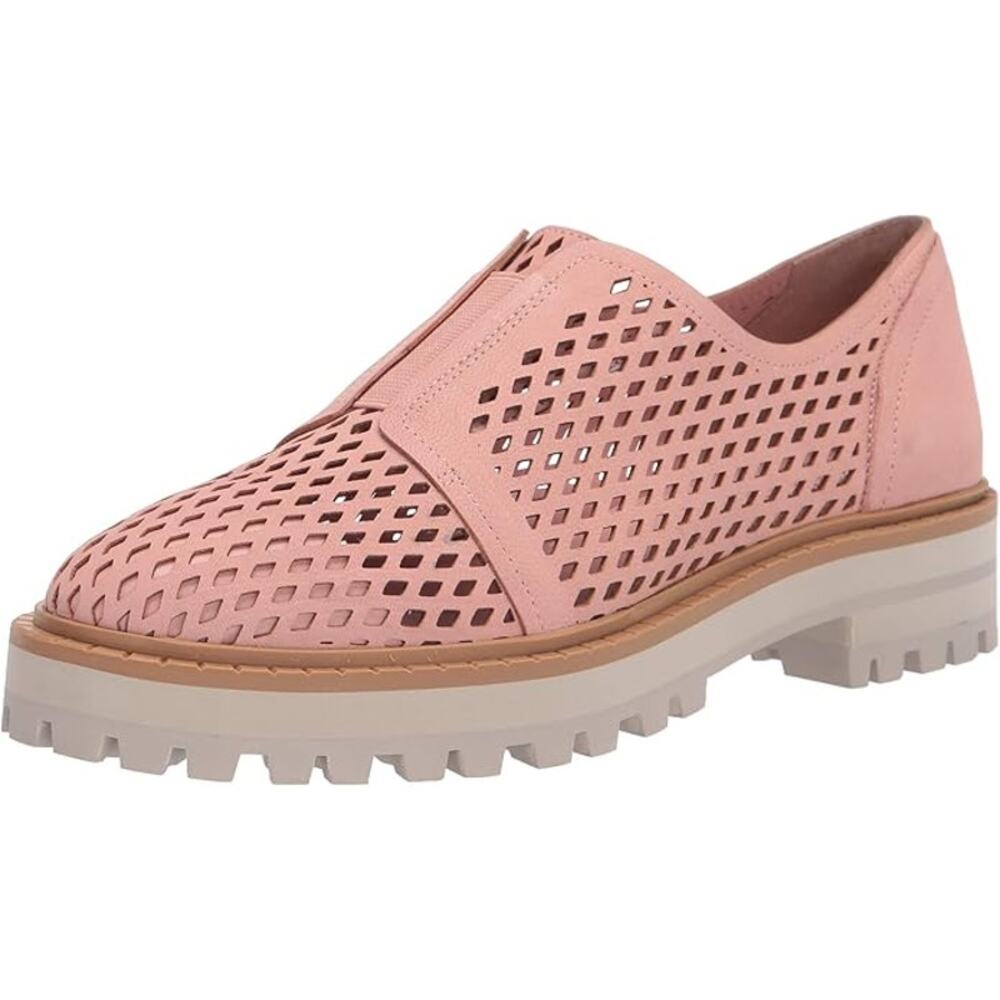 VINCE CAMUTO NWOB  Mritsa Perforated Petal Pink Mauve Leather Oxford Loafer 6.5